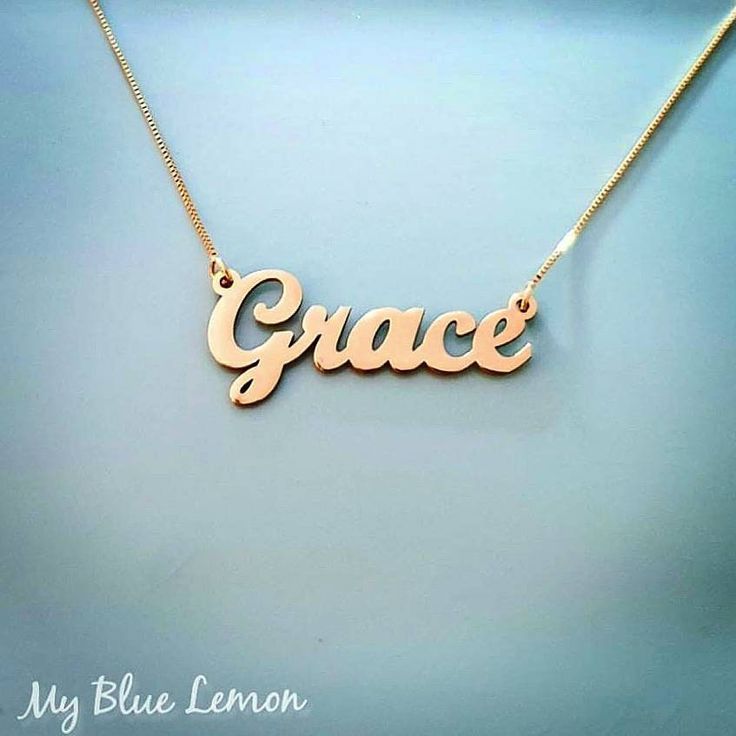 Order any name for your Solid 14K gold Grace style nameplate necklace!  🍋 A wonderful and meaningful personalized custom made gift for any occasion;  Birthday, Graduation, or any Holiday!🍋 *Both the nameplate and chain are all Solid 14k gold. Not plated, not gold filled! All Solid 14k Genuine Gold * Stamped for authenticity 14K. * 10.5 cm tall first capital letter. * This listing is for one (1) name with one (1) capital letter. Special orders? Write to me please 🍋 * The nameplate Is .8mm high Grace Necklace Name, Customized Yellow Gold Sterling Silver Name Necklace, Customized Yellow Gold Pendant Name Necklace, Custom Rose Gold Name Pendant Necklace, Custom 14k Gold Nameplate Necklace, Customized Yellow Gold Necklace For Anniversary, Personalized Yellow Gold Custom Necklace, Custom Gold Name Jewelry, Custom Gold Jewelry With Name