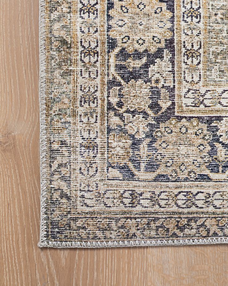 Versatile and elegant, our Isameta Handwoven Rug boasts a deep palette of dark brown, tan, cream, black, and gold. With an intricate and traditionally inspired motif, this rug brings a classic look and feel to your space while anchoring your furniture with enduring quality. | McGee & Co. | Isameta Handwoven Rug 2'3" x 3'9" Dining Room Rug Tables, Living Room Rugs With Black Couch, Brown And Gray Rug, Mcgee Kitchen Rug, Best Rugs For Living Room, Mcgee And Co Rug, Organic Modern Dining Table, Dark Brown Sofas, Dc Living