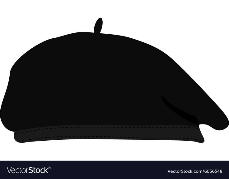 a black baseball cap on a white background