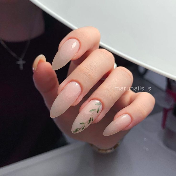 Long Almond Nails, Long Almond, Minimal Nails, Casual Nails, Classy Acrylic Nails, Soft Nails, Neutral Nails, Pretty Acrylic Nails, Chic Nails