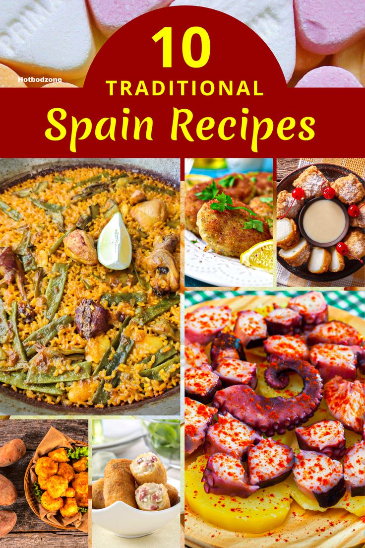 the top 10 traditional spain recipes