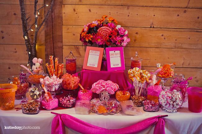 a table topped with lots of candy and candies