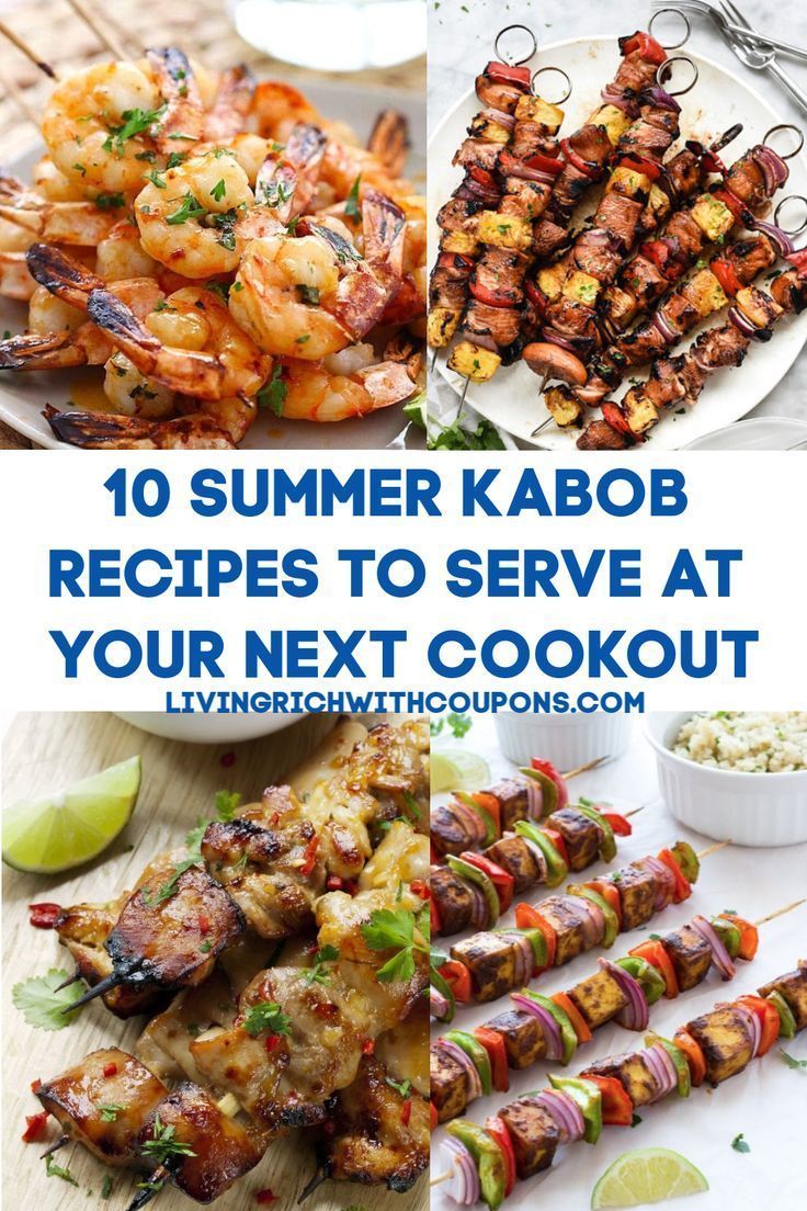 the top 10 summer kabob recipes to serve at your next cookout