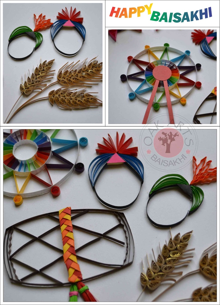 several pictures of different types of hair accessories on a white surface with the words happy baisaih written below them