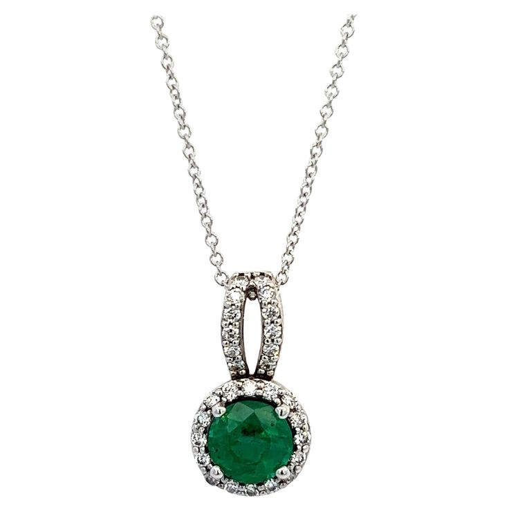 Natural Fine Quality Emerald and Diamond Pendant Necklace 18" 14k W Gold 1.84 TCW Certified $5,950 215428 Made in Italy This is a Unique Custom Made Glamorous Piece of Jewelry! Nothing says, "I Love you” more than Diamonds and Pearls! This Emerald Necklace has been Certified, Inspected, and Appraised by Gemological Appraisal Laboratory Gemological Appraisal Laboratory of America is a proud member of: - GIA Alumni Association - National Association of Jewelry Appraisers - International Consortium Emerald Necklace Pendant, Alumni Association, Emerald Pendant, Emerald Necklace, Emerald Stone, Diamond Pendant Necklace, Love You More Than, Emerald Diamond, Natural Emerald