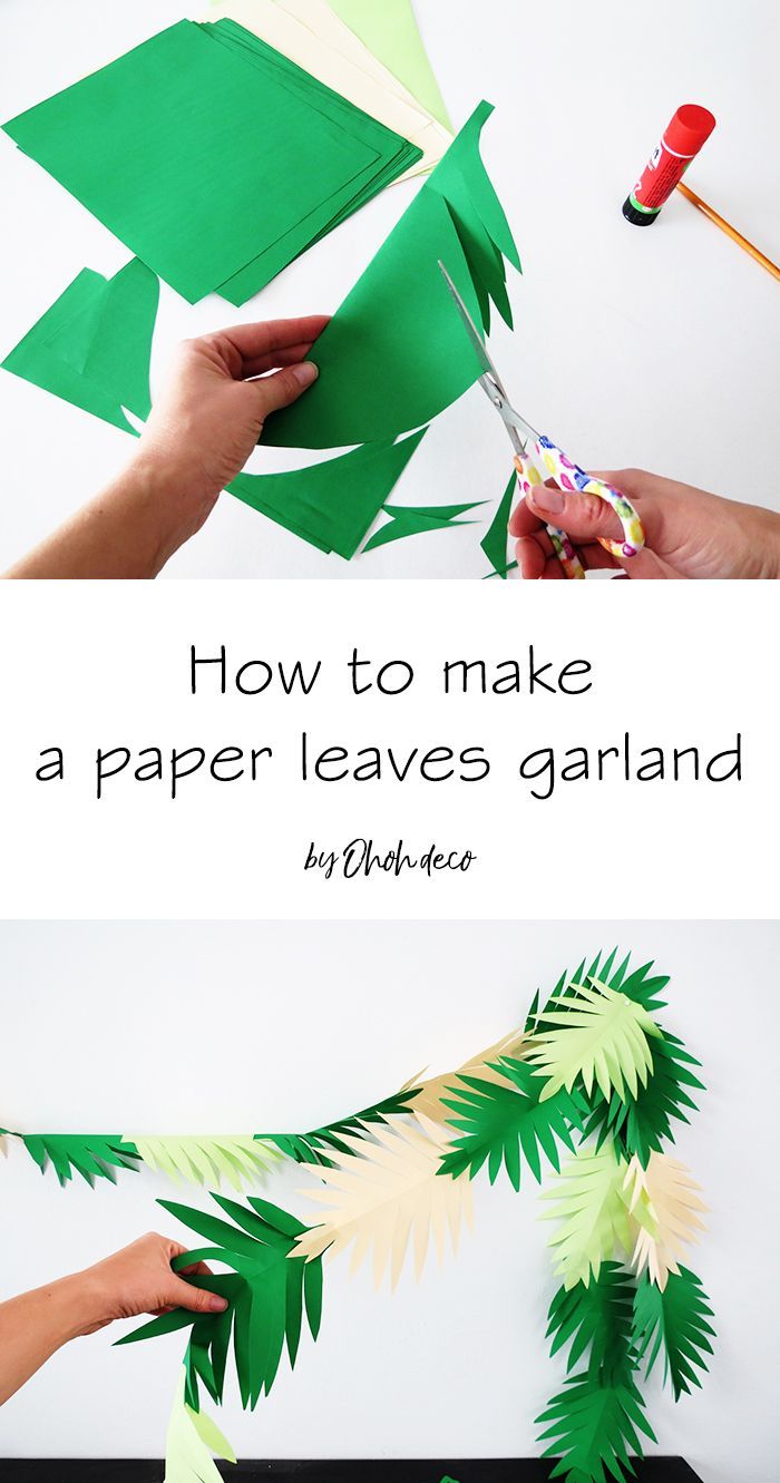 25 Dino Drive-By Birthday Parade Ideas – Partymazing Paper Leaves Garland, Tropisk Fest, Jungle Party Decorations, Leaves Garland, Paper Blog, Anniversaire Diy, Fiesta Tropical, Paper Leaves, Dino Birthday