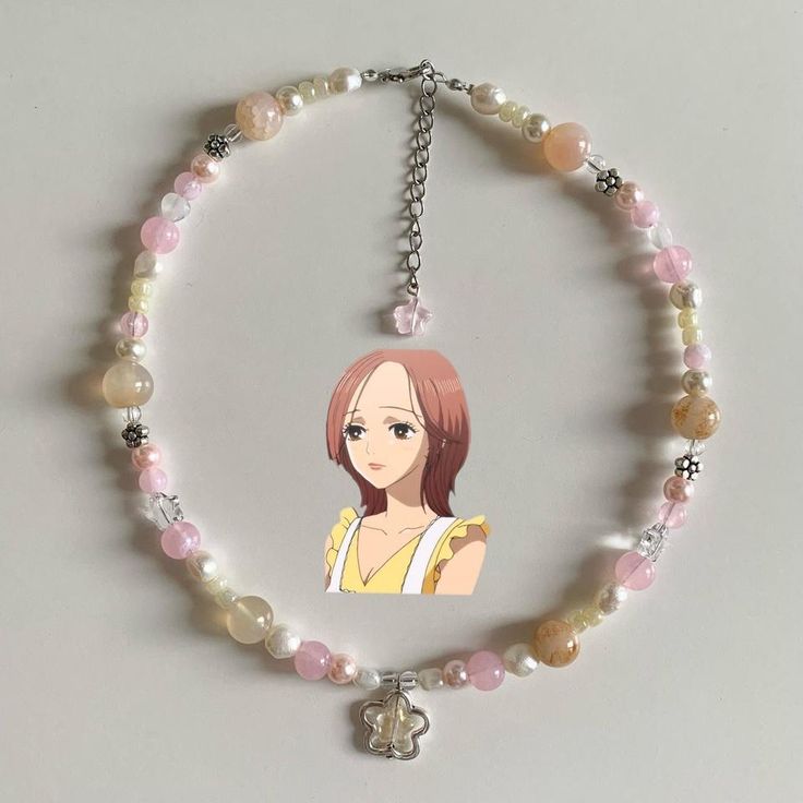 Beaded Accessories Necklaces, Nana Inspired Jewelry, Nana Jewelry, Logam Mulia, Nana Komatsu, Making Necklaces, Anime Jewelry, Bead Charms Diy, Beaded Necklace Diy