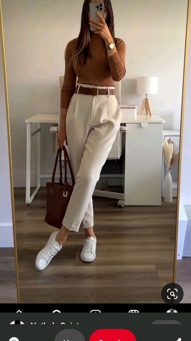 Chique Outfit, Casual Chic Outfits, Casual Work Outfits Women, Mode Zara, Casual Outfit Inspiration, Business Casual Outfits For Work, Casual Day Outfits, Elegante Casual, Classy Work Outfits