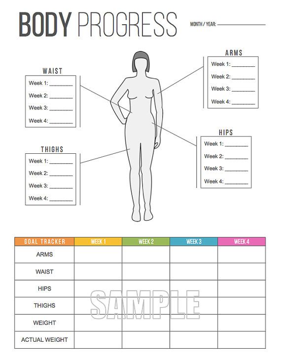 Workout Tracker Printable Body Progress, Document Organization, Training Journal, Measurement Tracker, Body Measurement Tracker, Medical Binder, Weight Charts, Weight Tracker, Workout Planner