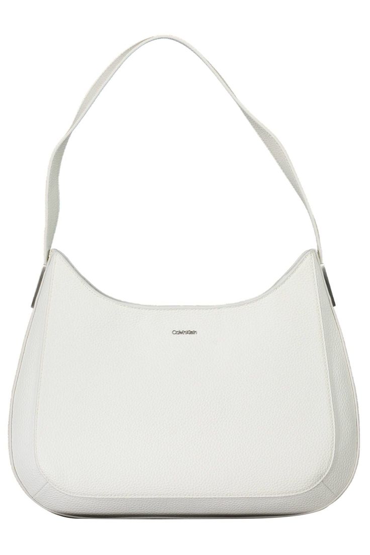 Elevate your accessory game with the Calvin Klein shoulder bag, a perfect blend of style and sustainability. With its striking white hue and contrasting details, this bag adds a touch of modern elegance to any ensemble. The practical zip closure and internal document pocket cater to both convenience and organization, while the single shoulder handle promises easy carrying. Crafted from a recycled polyester blend, it’s not just chic, it’s environmentally conscious. Make a bold statement with Calv Modern Calvin Klein Shoulder Bag For Business, Calvin Klein Business Rectangular Shoulder Bag, Modern Calvin Klein Shoulder Bag, White Baguette Bag With Adjustable Strap For Shopping, White Leather Baguette Bag For Travel, Modern Calvin Klein Rectangular Shoulder Bag, White Baguette Bag With Removable Pouch, Modern Calvin Klein Business Bags, White Leather Top Handle Baguette Bag