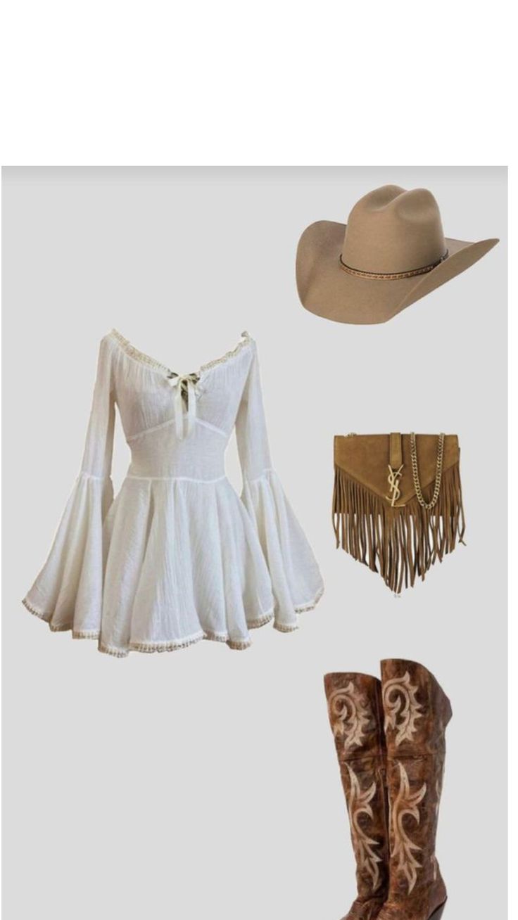 Cowboy Outfits For Women, Traje Cowgirl, Casual Country Outfits, Cowgirl Style Outfits, Fest Outfits, Southern Outfits, Mode Hippie, Country Style Outfits, Latina Fashion Outfits