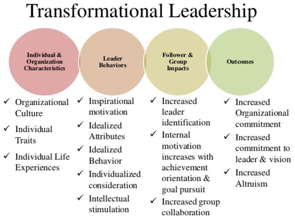 three circles with the words transform and organizational leaders in each circle, on top of one another