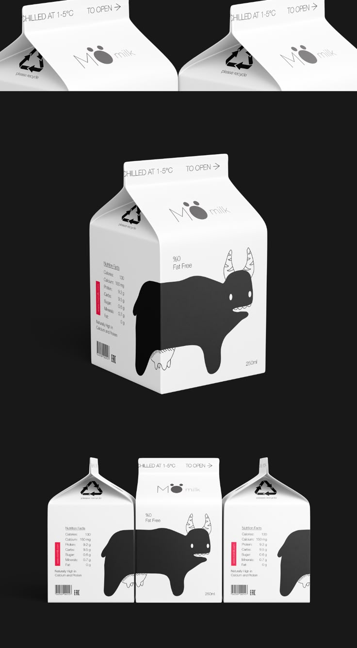 the packaging design is designed to look like an animal