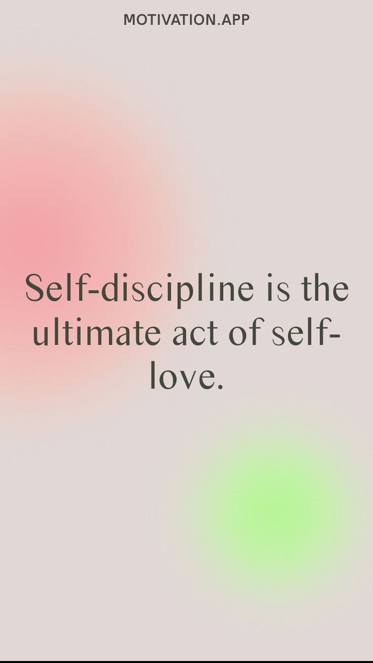 a quote on self - despline is the ultimate act of self - love