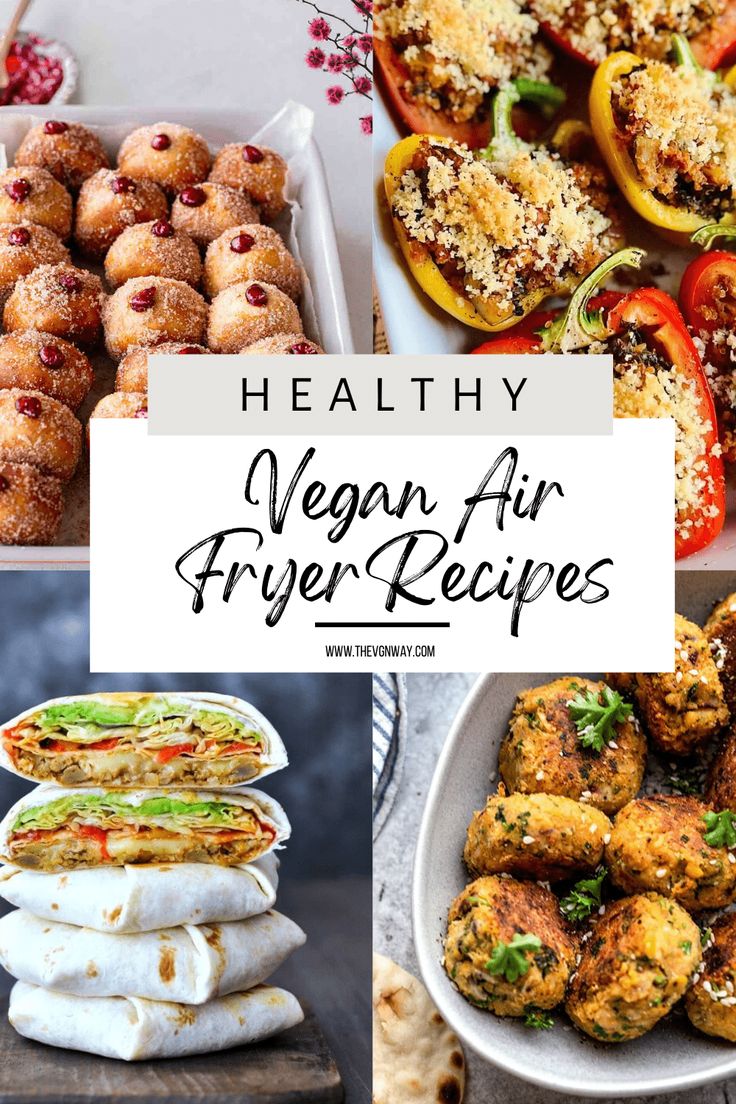 healthy vegan air fryer recipes