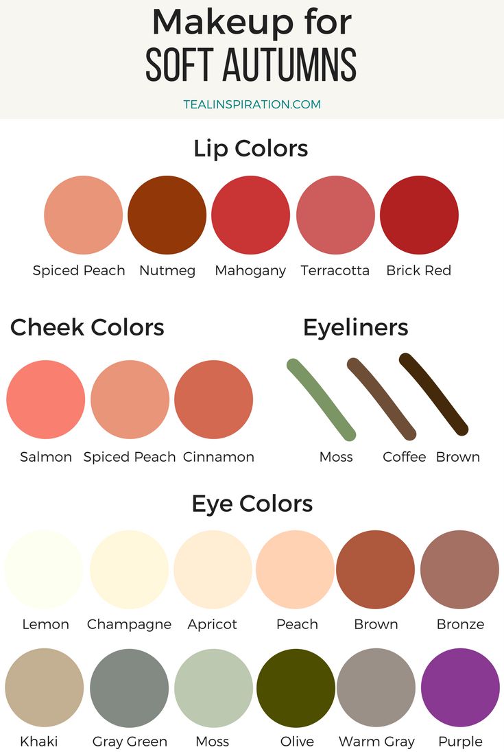 Warm Spring Makeup, Deep Autumn Makeup, Soft Autumn Makeup, Deep Autumn Palette, Winter Make Up, Autumn Color Palette Fashion, Soft Autumn Palette, Deep Autumn Color Palette, Autumn Skin