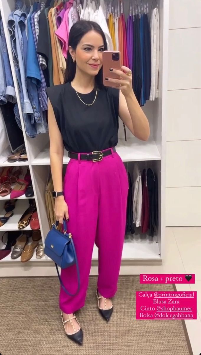 Pink Slacks Outfit Work, Pink Trousers Outfit, Purple Pants Outfit, Pink Pants Outfit, Slacks Outfit, Color Blocking Outfits, Professional Outfits Women, Zara Outfit, Elegante Casual