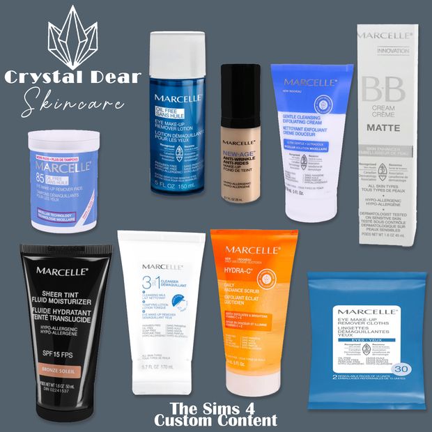 the six products that are available for purchase on this page, including sunscreens and lotions