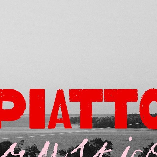 a black and white photo with the words pilatic in red on top of it