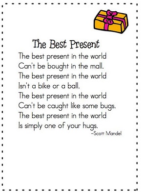 the best present poem for kids