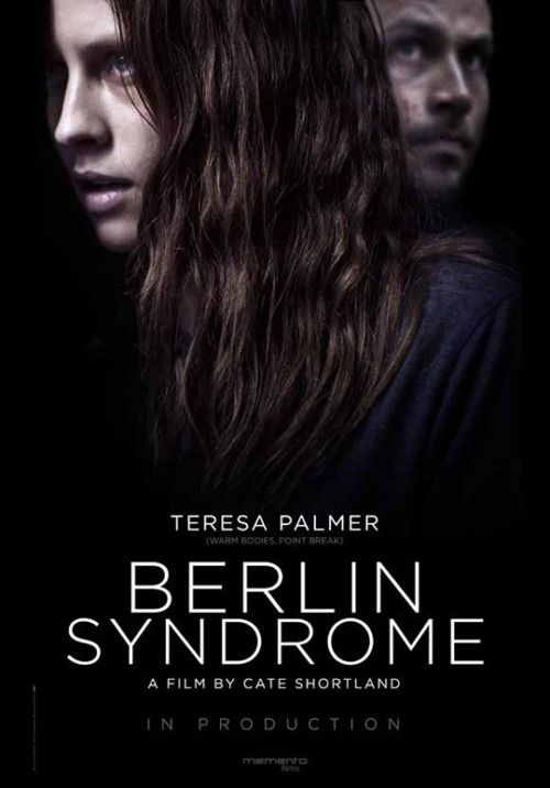 the poster for berlin syndrome, starring actors from left to right teresa palmer and sebastian sydrome