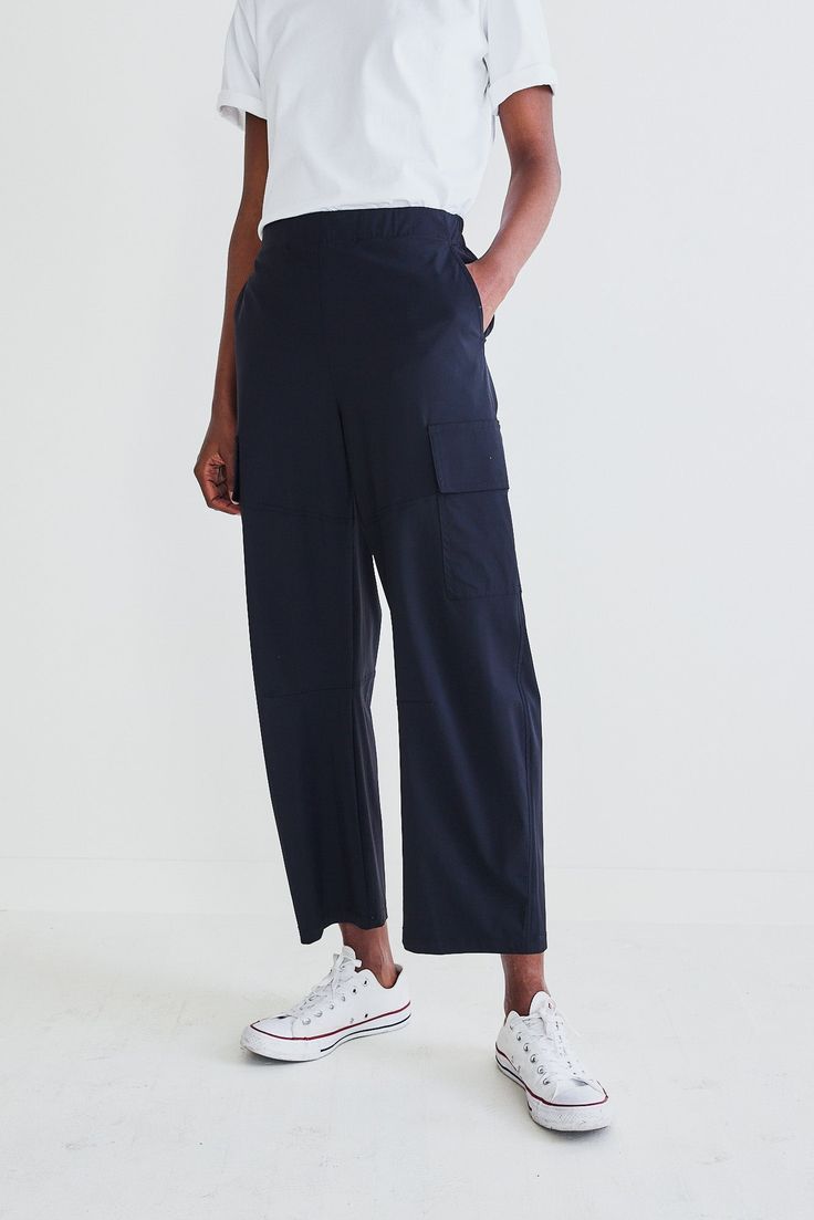 The New Age Utility pants have a wider leg with a cargo style pocket. These pants are made with our iconic nylon fabric that is machine washable and super soft. wide leg hidden elastic in back 2 side pockets 2 cargo style pockets on leg lightweight, stretchy fabric Utility Pants, Cargo Style, Summer 24, Nylon Fabric, Fashion Help, New Age, Personal Stylist, Stretchy Fabric, Wardrobe Essentials