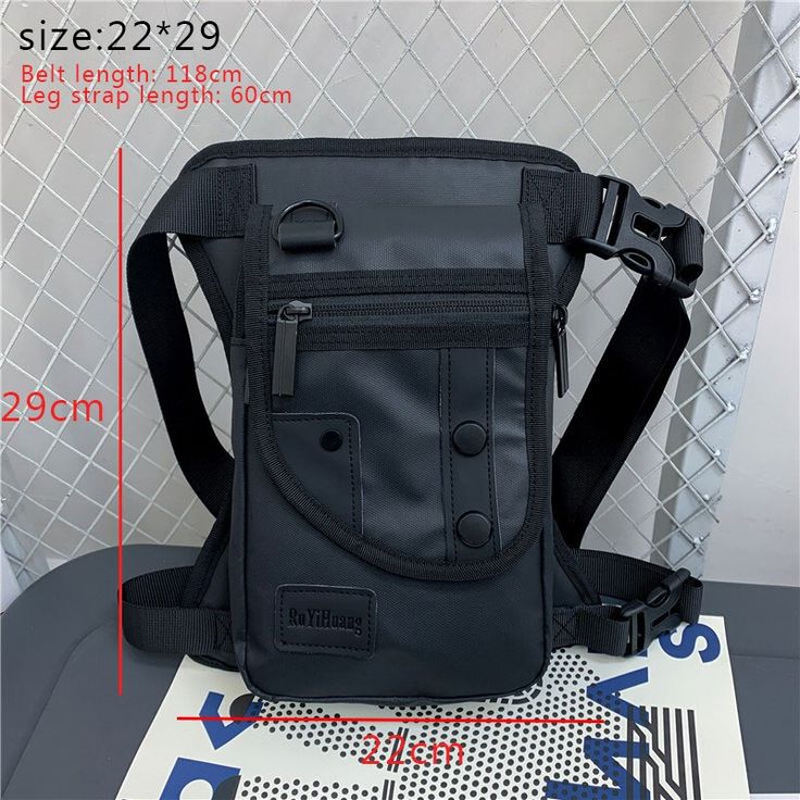 Men's Waterproof Drop Bag - Wnkrs Packing List Men, Mens Waist Bag, Loft Fashion, Belt Pack, Fanny Bag, Leg Bag, Motorcycle Riding, Outdoor Bag, Riding Motorcycle