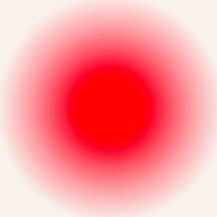 a red circle is shown with white background