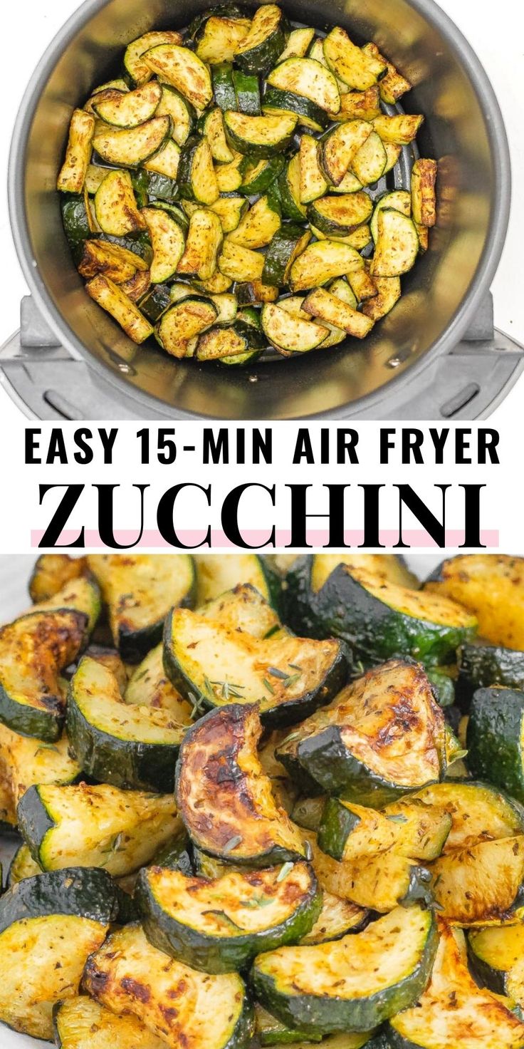 zucchini is an easy and delicious side dish that can be made in less than 15 minutes