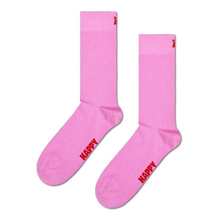 Step into comfort and style with the Happy Socks Adult Crew Socks, designed for both men and women. These socks are not just a treat for your feet but a splash of joy in your wardrobe.

- **Color:** Night (Solid Pink)
- **Size:** 9-11
- **Material:** Organic combed cotton
- **Gender:** Unisex
- **Style:** Crew, sits just below mid-calf
- **Features:** Reinforced heel for enhanced durability

Crafted from premium organic combed cotton, these socks offer breathable comfort suitable for all seasons Cozy Socks Gift, Navy Socks, Color Socks, Solid Socks, Wardrobe Color, Sock Crafts, Color Crew, Socks Sneakers, Cozy Socks