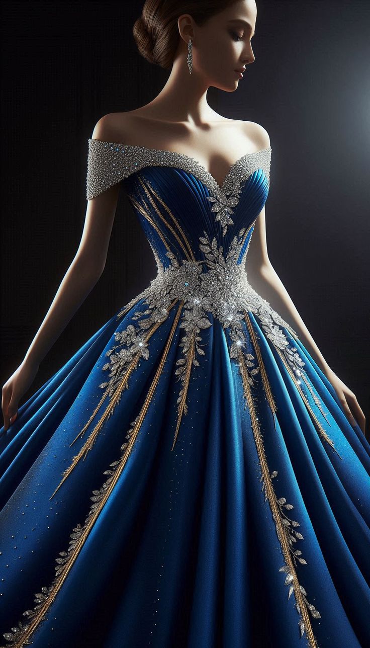 Blue Masquerade Dress, Masquerade Dress, Ball Room, Silver Wedding Anniversary, Aesthetic Dress, Character Aesthetics, Woman Art, Selfie Ideas Instagram, Dresses Dresses