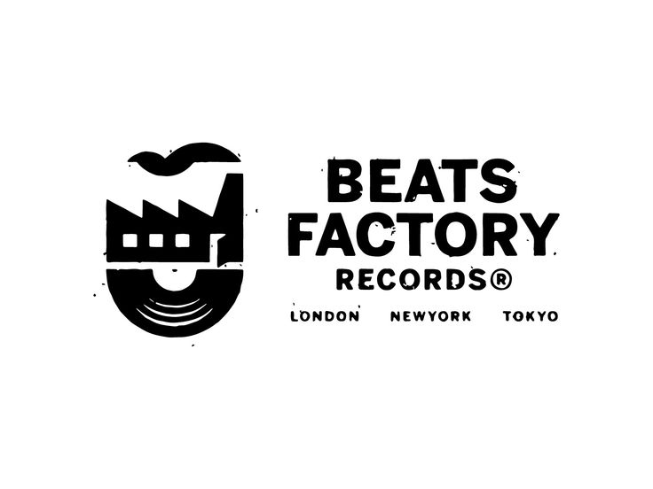 the beats factory records logo on a white background