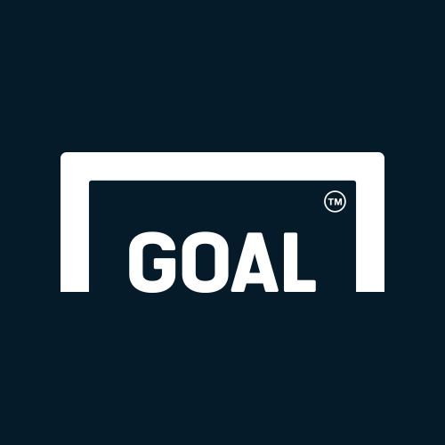 the word goal is written in white on a black background with a rectangle frame