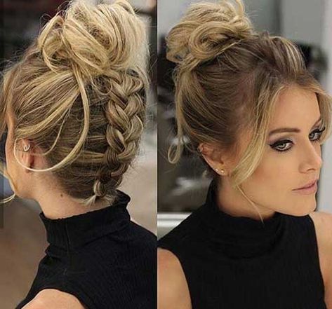 Frozen Hair, Hair Diy, Work Hairstyles, Penteado Cabelo Curto, Hairstyles Long, Braids For Short Hair, Unique Hairstyles, Accessories Bags, Bridesmaid Hair