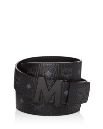 Mcm Men's Reversible Signature Belt - Black Mcm Belt, Mens Belts Fashion, Ladies Belt, Branded Items, Mens Belt, Men Belts, Luxury Belts, Men's Belts, Designer Belts