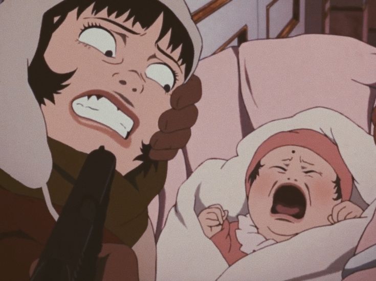 Tokyo Godfathers, Satoshi Kon, Anime Scenes, Gorillaz Art, Cinema Posters, Anime Book, Cartoon Movies, The Godfather, Anime Memes