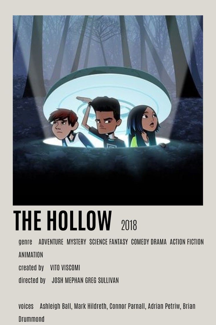 the hollow movie poster with three people in it