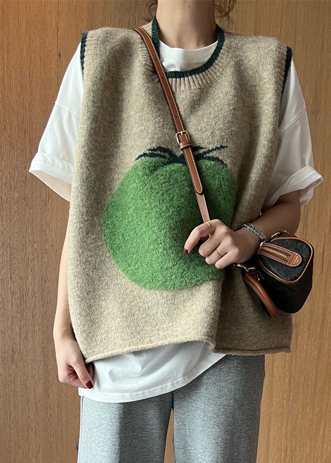 Knitted Vest, Patchwork Print, 자수 디�자인, Comfortable Room, Winter Mode, Looks Style, Cup Size, Knit Vest, Knit Hat