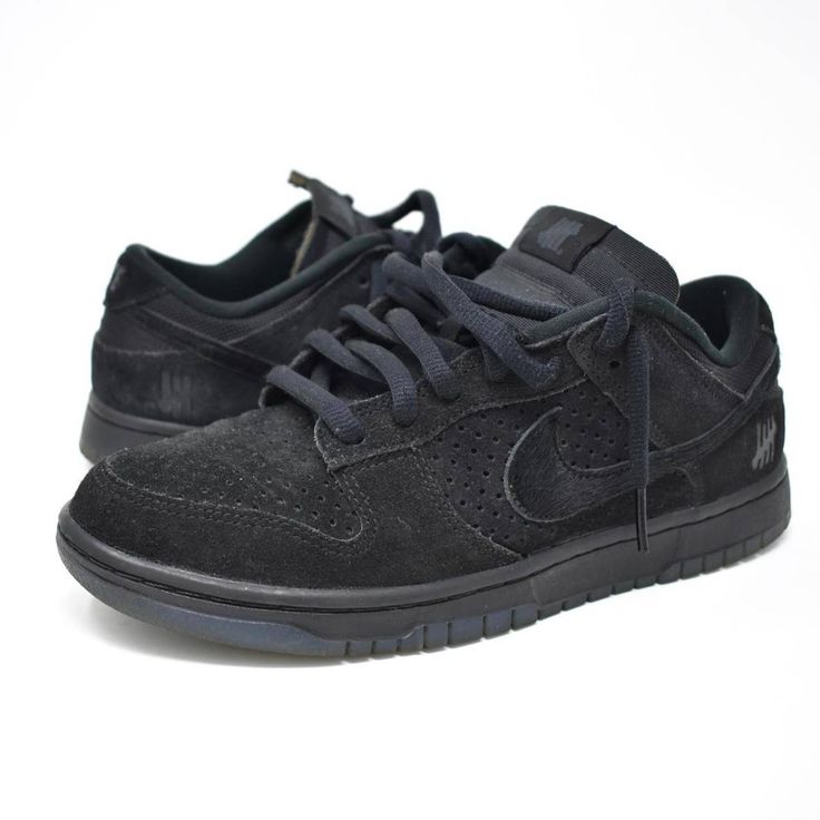 Nike X Undefeated Dunk Low Black Men 8.5. Good, Worn Condition 100% Authentic. Fast Shipping All Sales Final Custom Low-top Suede Sneakers For Streetwear, Custom Suede Low-top Sneakers For Streetwear, Sporty Black Suede Sneakers, Suede Custom Sneakers For Streetwear With Laces, Suede Custom Sneakers For Streetwear, Black Suede Sports Sneakers, Streetwear Suede Custom Sneakers With Laces, Mid-top Suede Custom Sneakers For Streetwear, Custom Suede Sneakers With Gum Sole For Streetwear