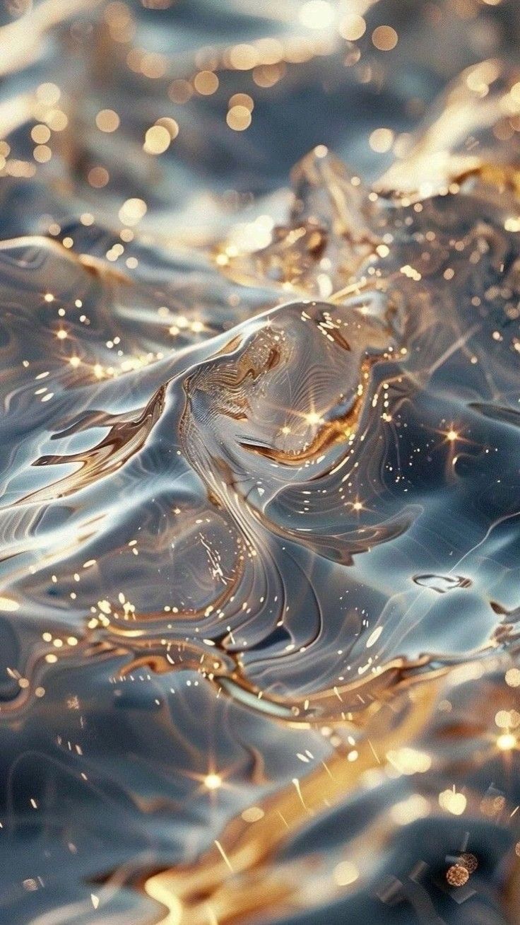 an image of water that looks like it is floating in the air