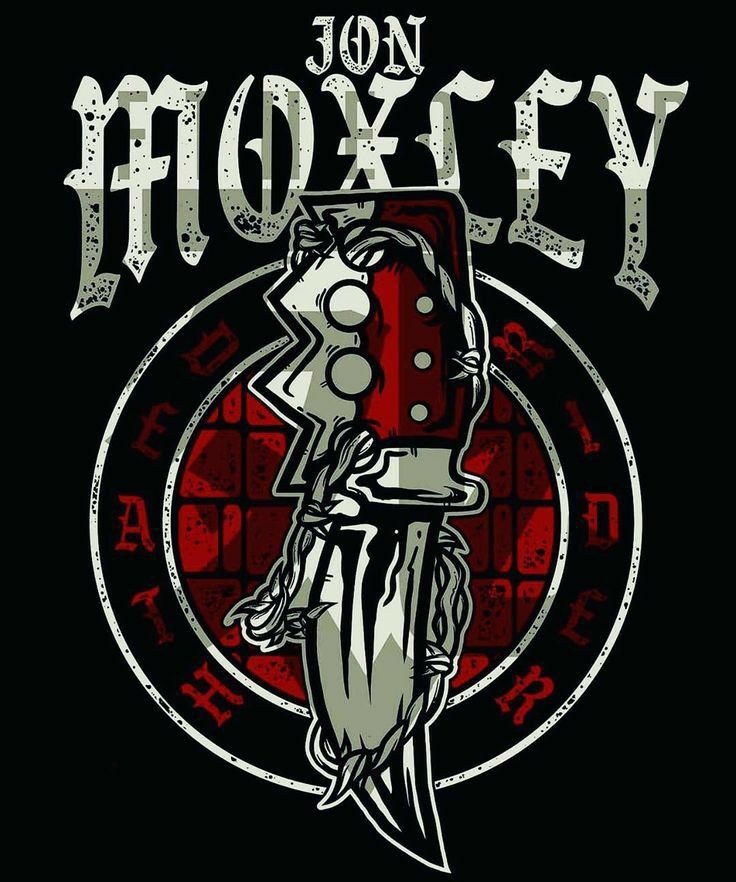 the logo for jon moxey's band