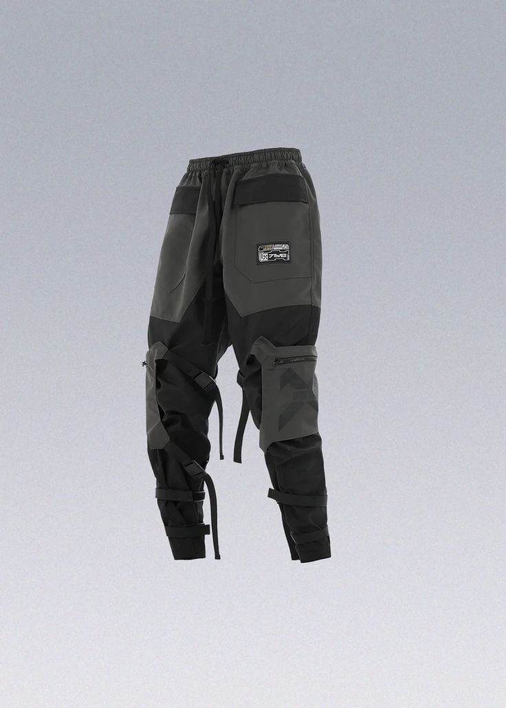 23 AW Spliced Tactical Pants - Jiye Heavy Industry - X Ghost Fashion, Techwear Ninja, Body Tech, Ninja Pants, W Series, Techwear Pants, Black Ghost, Patch Embroidery, Buy List