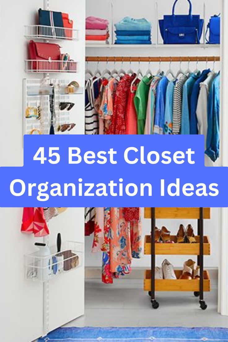 pinterest pin idea Closet Organizing Ideas, Closet Organization Hacks, Sorting Clothes, Budget Hacks, Best Closet Organization, Closet Organization Ideas, Easy Budget, Closet Organization Diy, Simple Budget