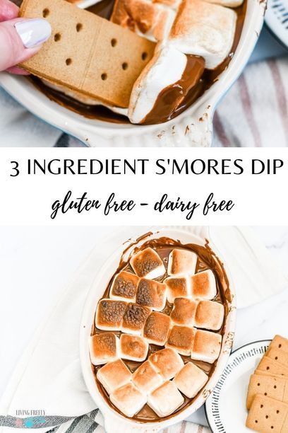 3 ingredient s'mores dip is the perfect dessert to serve for any party