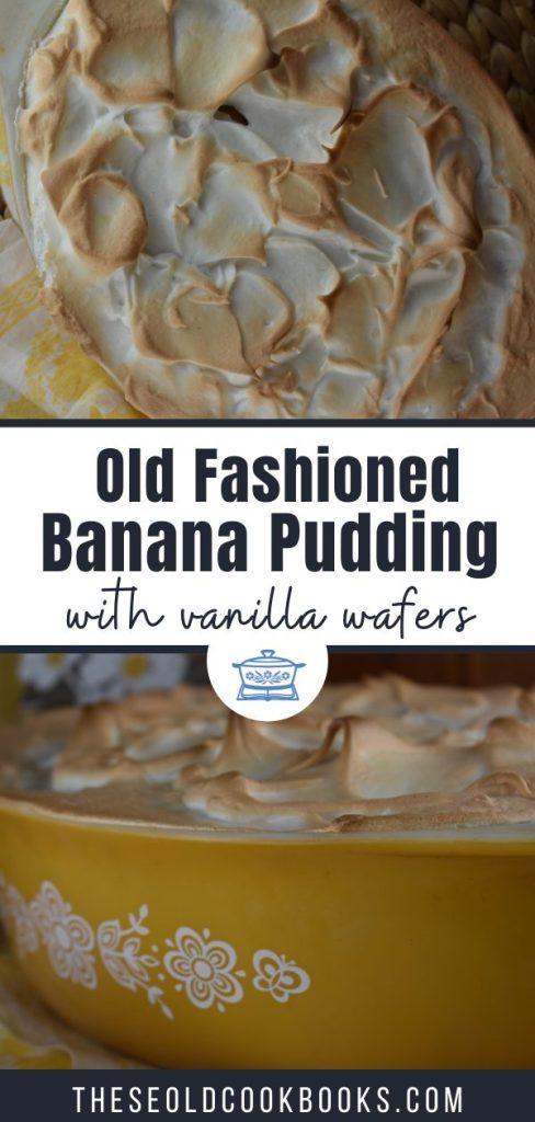 old fashioned banana pudding with vanilla wafers