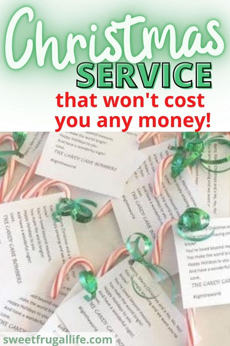 christmas service that won't cost you any money