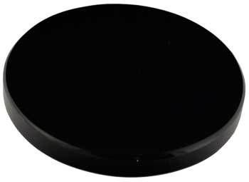 a black round object on a white background