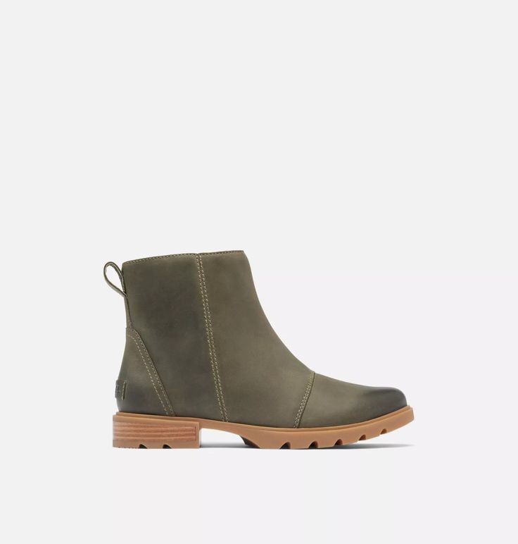 EMELIE™ III Women's Zip Bootie | SOREL Blundstone Style, Fall Color Dresses, Sorel Booties, Sorel Wedge Boots, Sorel Wedges, Fashion Capsule Wardrobe, Sorel Boots, Wrap Heels, Fashion Capsule