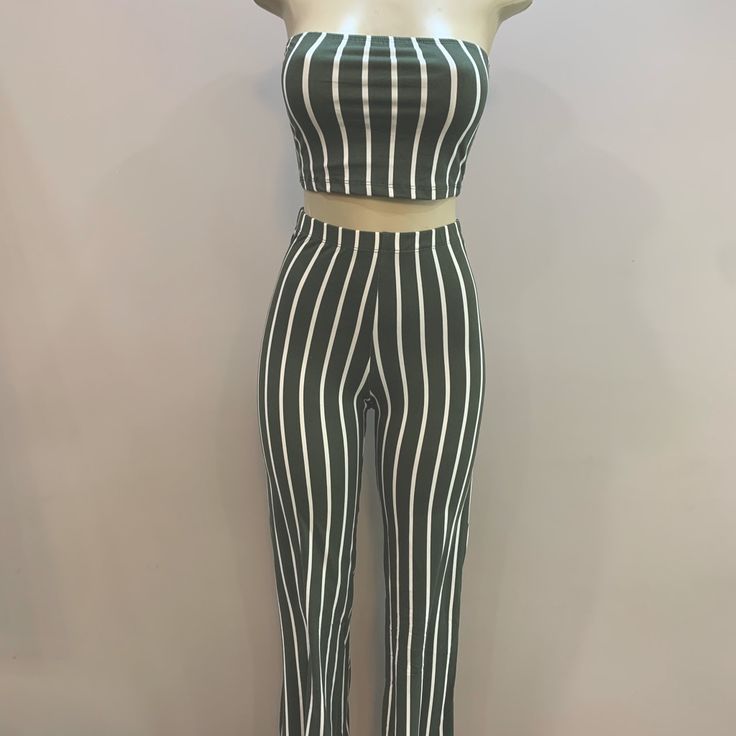 We Have All The Color’s And Size’s Chic Striped Fitted Sets, Fitted White Two-piece Bottoms Set, White Fitted Two-piece Bottoms Set, White Fitted Two-piece Bottom Set, Casual White High Waist Sets, Fitted White Pants From Matching Set, Fitted White Pants As Part Of A Matching Set, White Fitted Pants Matching Set, Tencel Pants