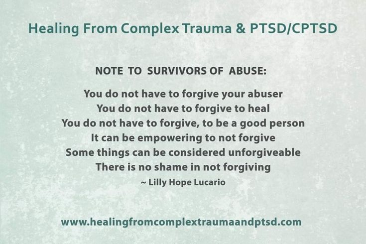 a green and white sign with words on it that say,'not to survivor of abusive you do not have to forget to be able to heal